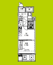 GARDENIA高井田の物件間取画像